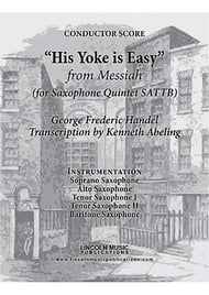 His Yoke is Easy from Messiah  EPRINT cover Thumbnail